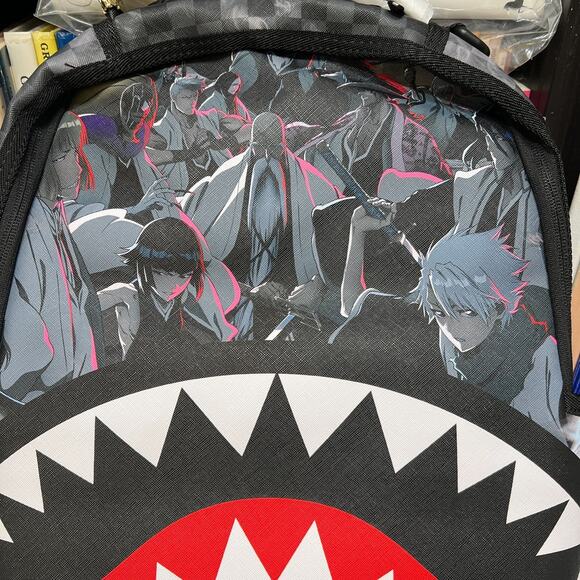SPRAYGROUND BACKPACK BLEACH SEIREITEI SOUL SOCIETY ICHIGO SOUL REAPERS - Picture 2 of 6